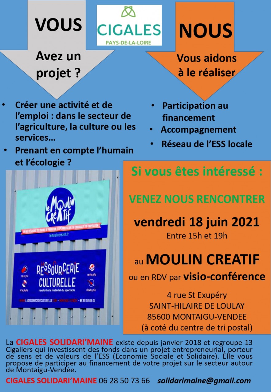 CIGALES cherchent fourmi Montaigu 18 juin